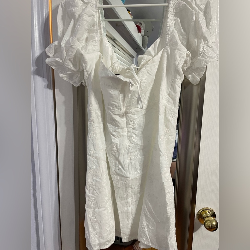 Princess Polly White Mini Dress - Picture 3 of 3